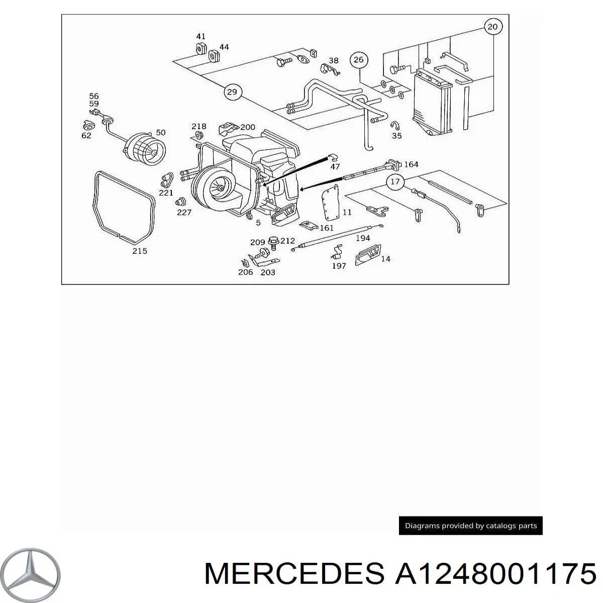 A1248001175 Mercedes 