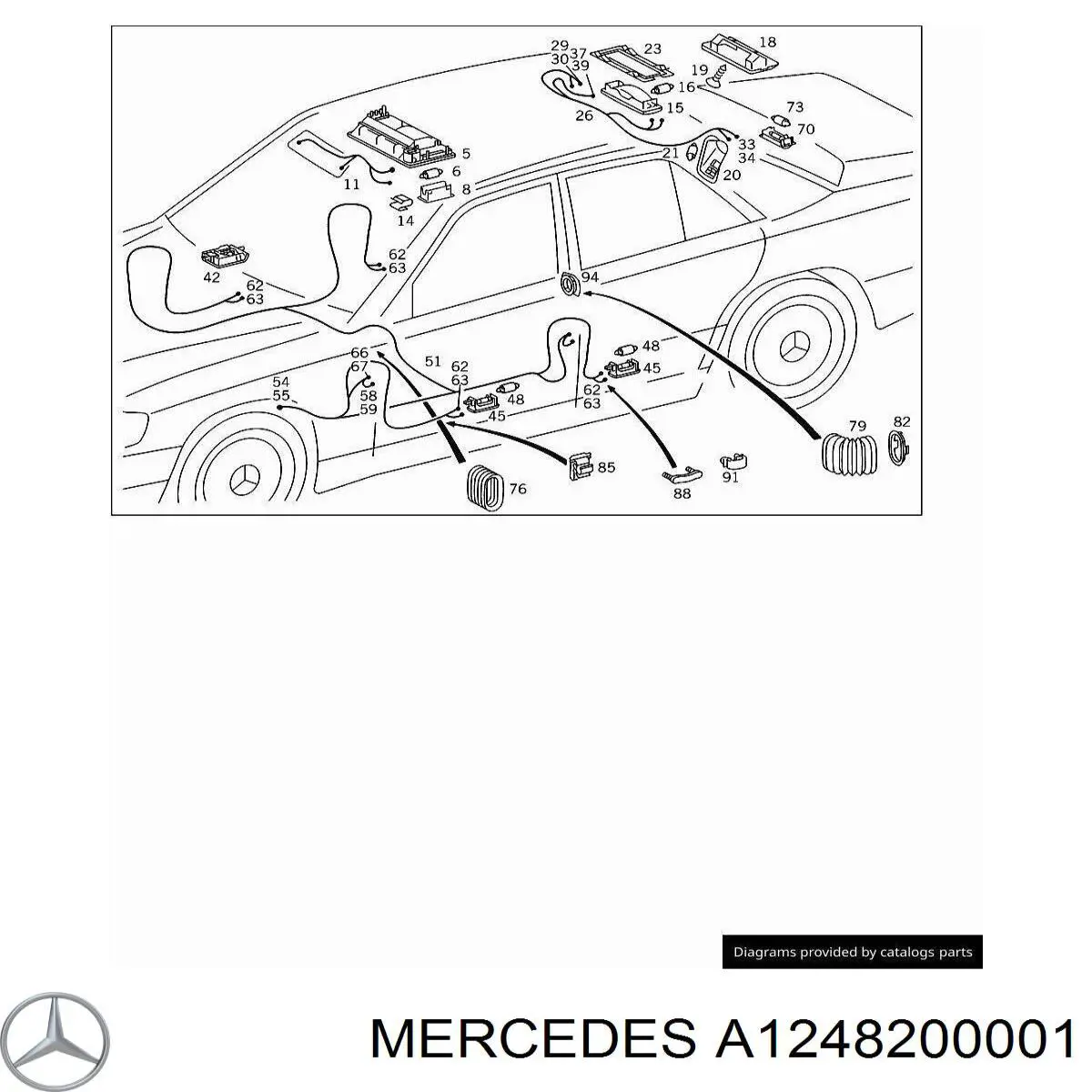  A1248200001 Mercedes