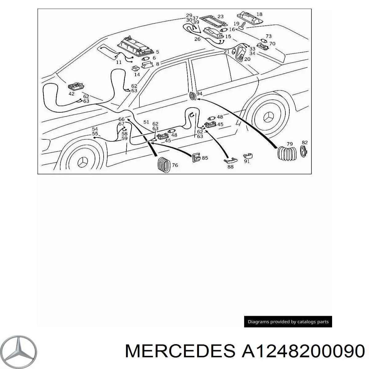  A1248200090 Mercedes