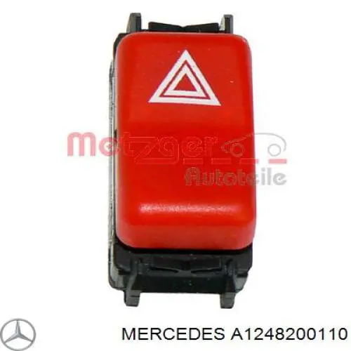 A1248200110 Mercedes кнопка включения аварийного сигнала