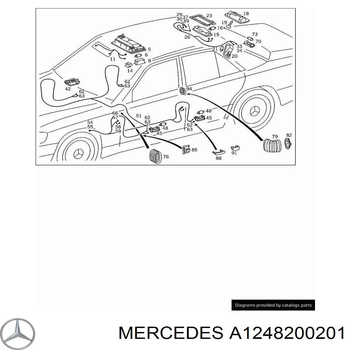 A1248200201 Mercedes 