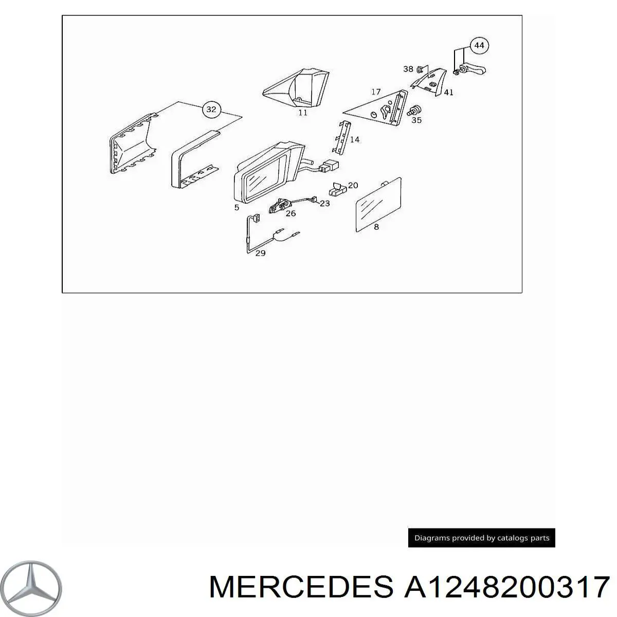  Mercedes A1248200317 цена, от 66.06 USD