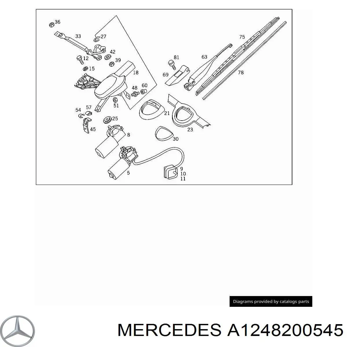 A1248200545 Mercedes 