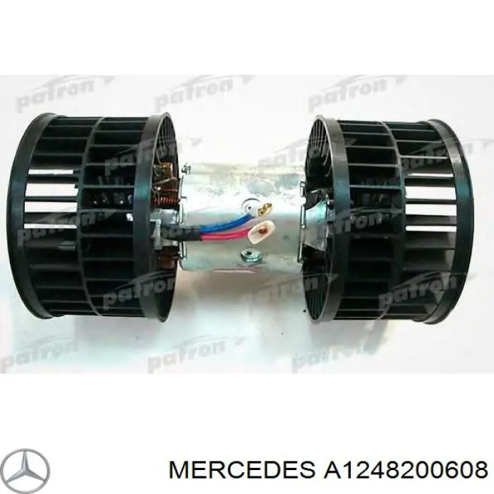 1248200608 Mercedes вентилятор печки