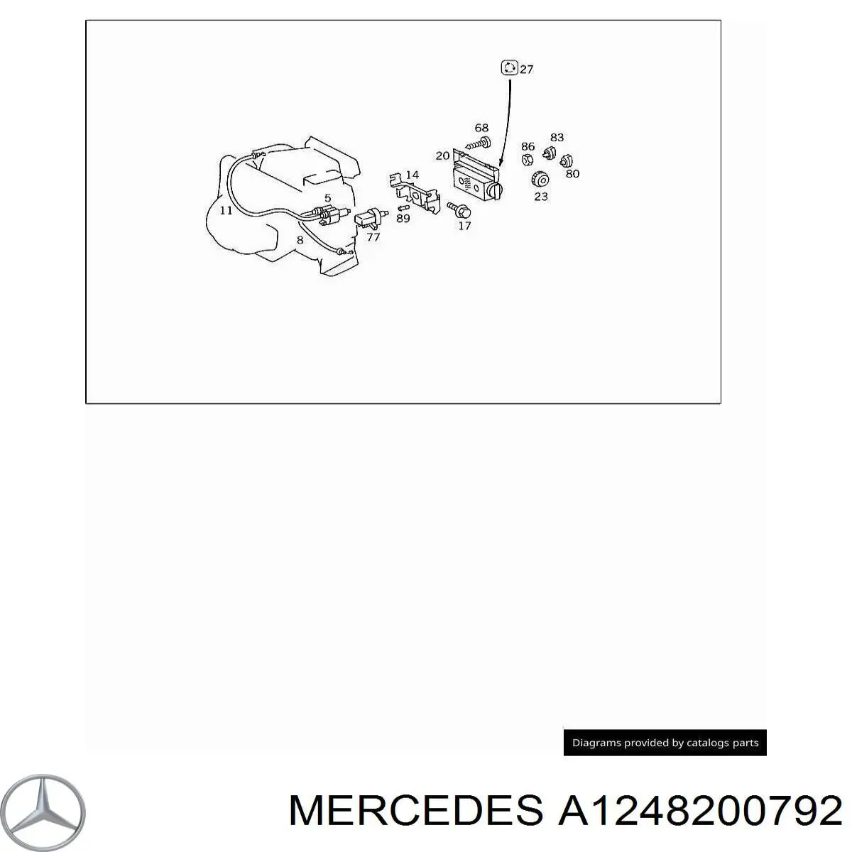 A1248200792 Mercedes 