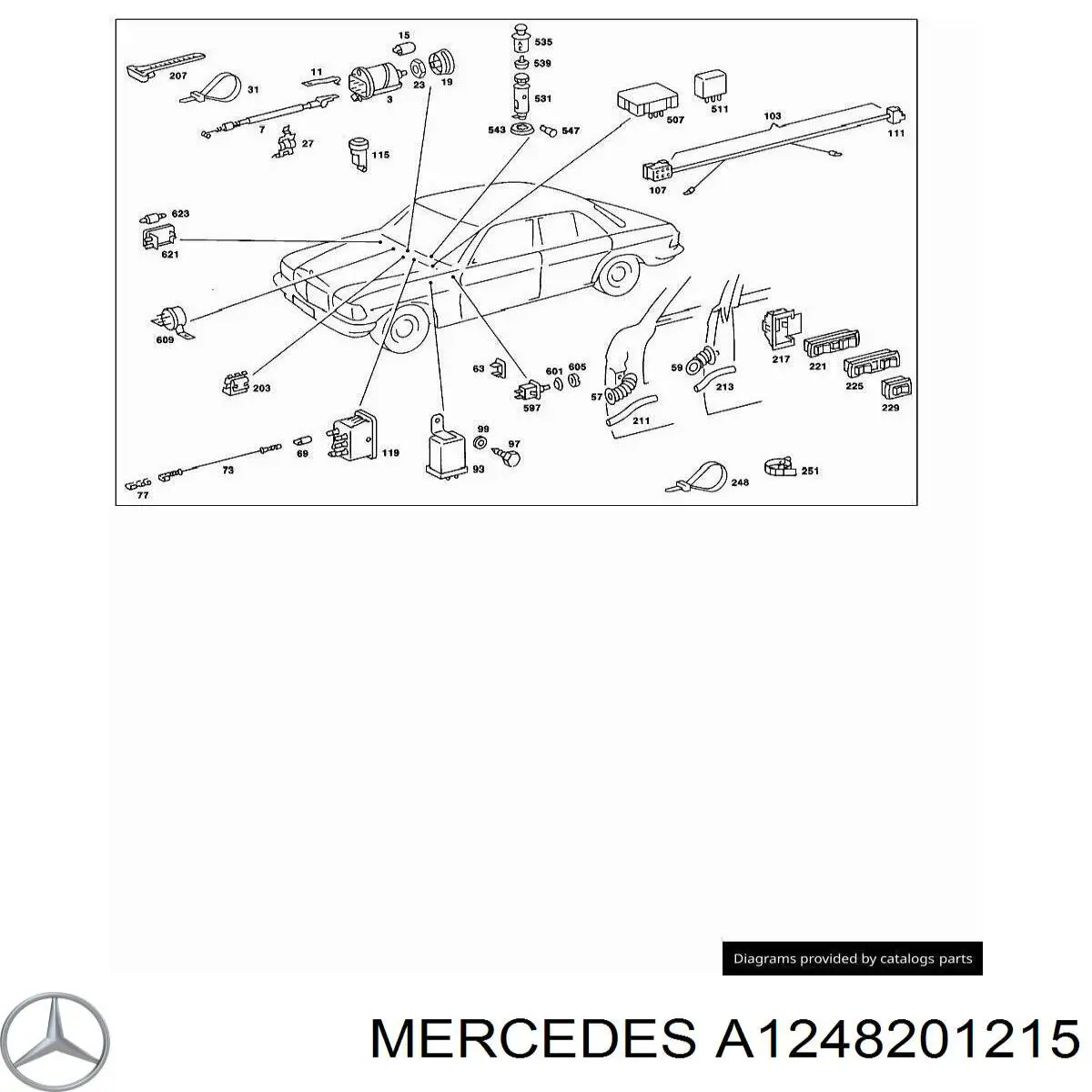 A1248201215 Mercedes 