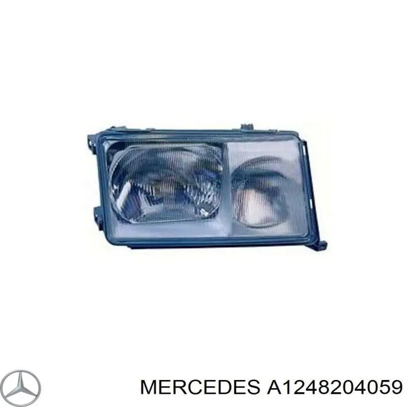 Правая блок фара Mercedes A1248204059 цена, от 77.12 USD