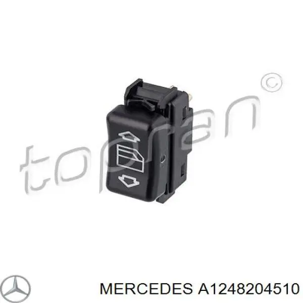 Кнопка стеклоподъемника передняя A1248204510 Mercedes