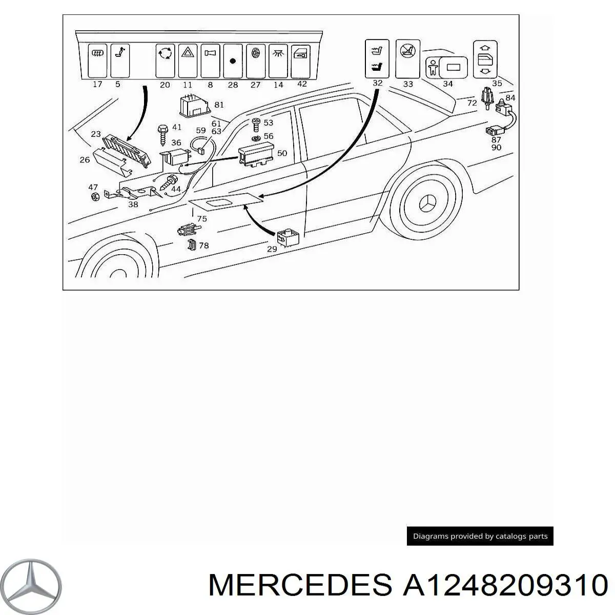  A1248209310 Mercedes