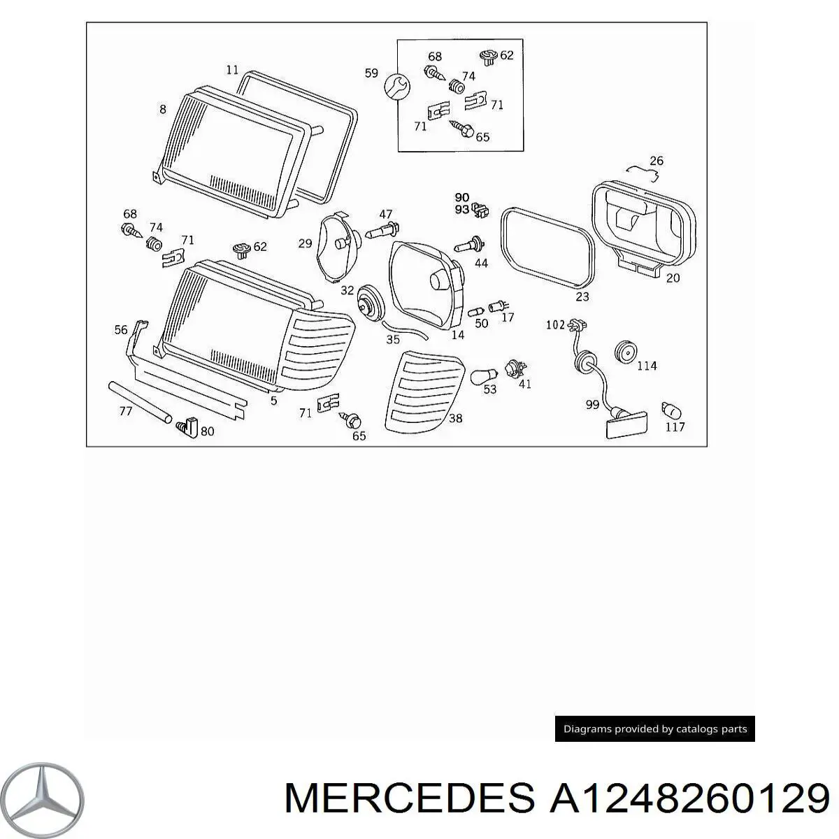 A1248260129 Mercedes 