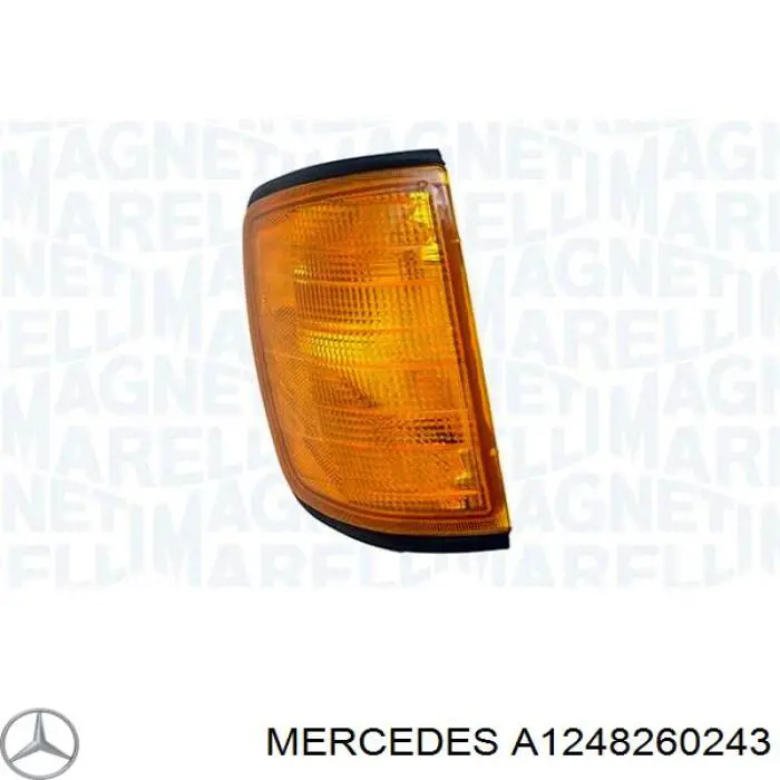 Повторитель поворота в крыло Mercedes A1248260243 цена, от 74.98 USD