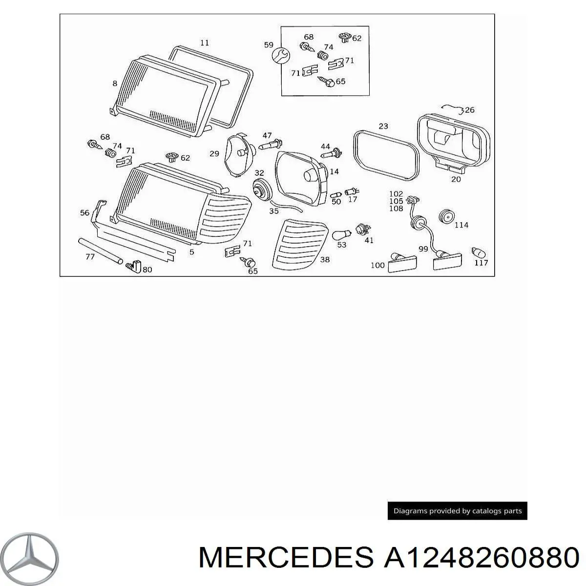  Mercedes A0018263280 цена, от 64.46 USD