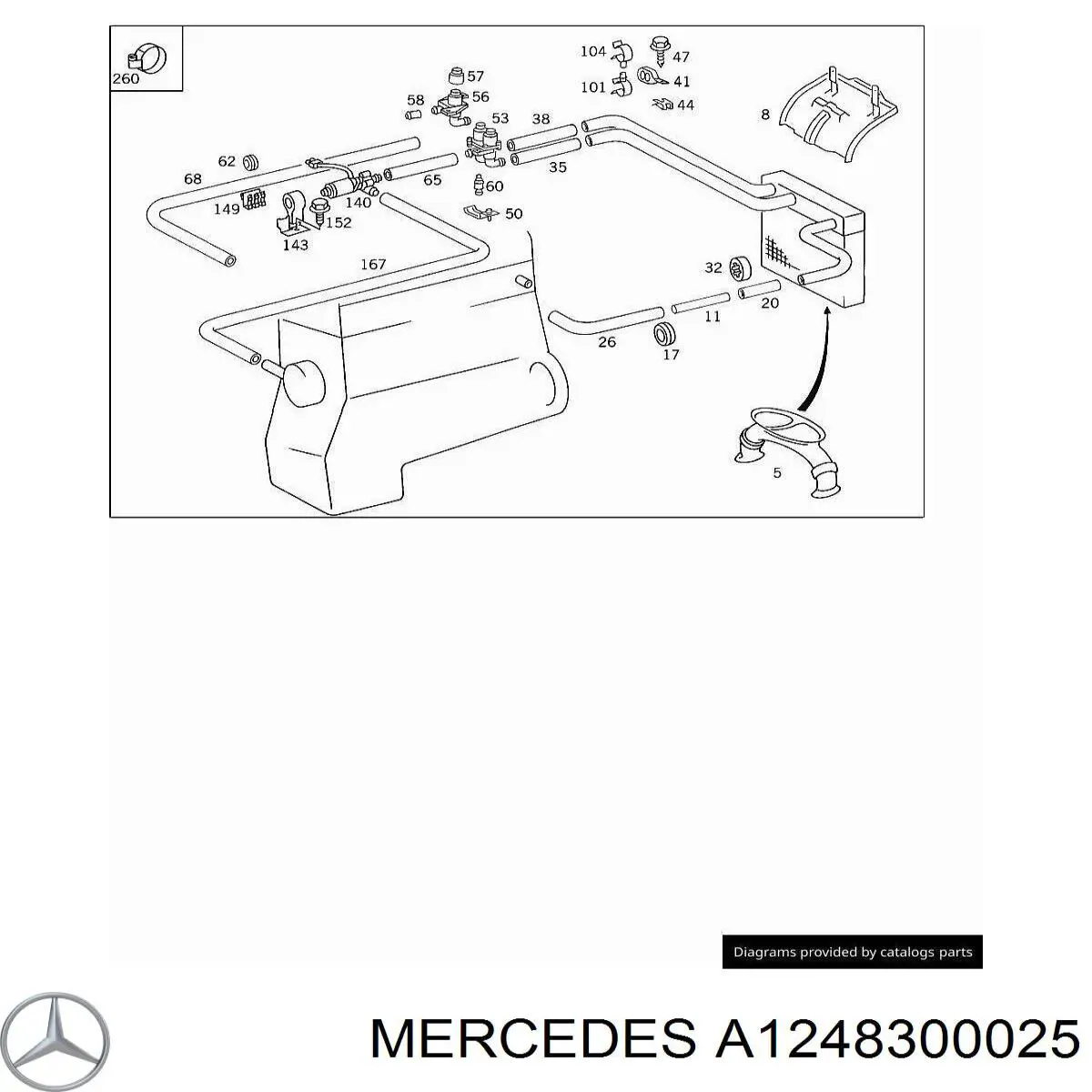 1248300025 Mercedes 