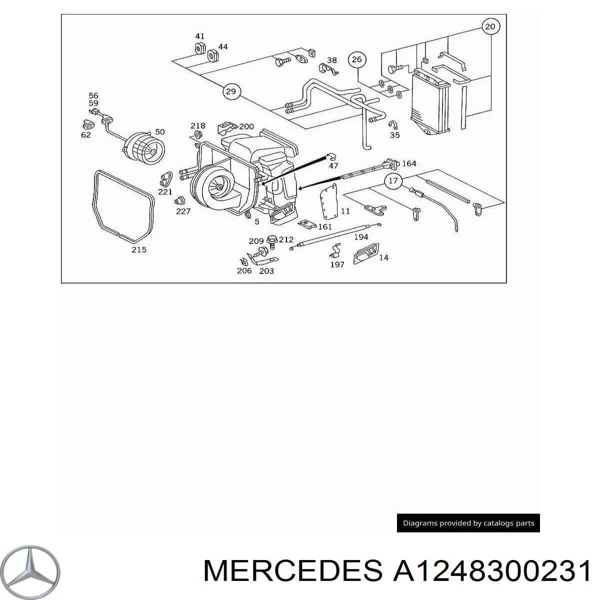 A1248300231 Mercedes 