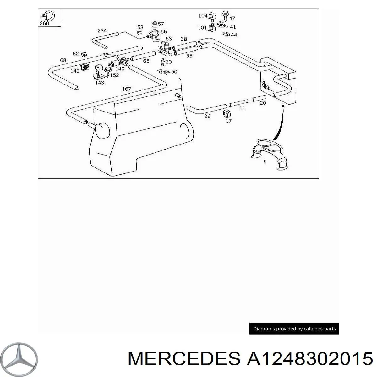  A1248302015 Mercedes