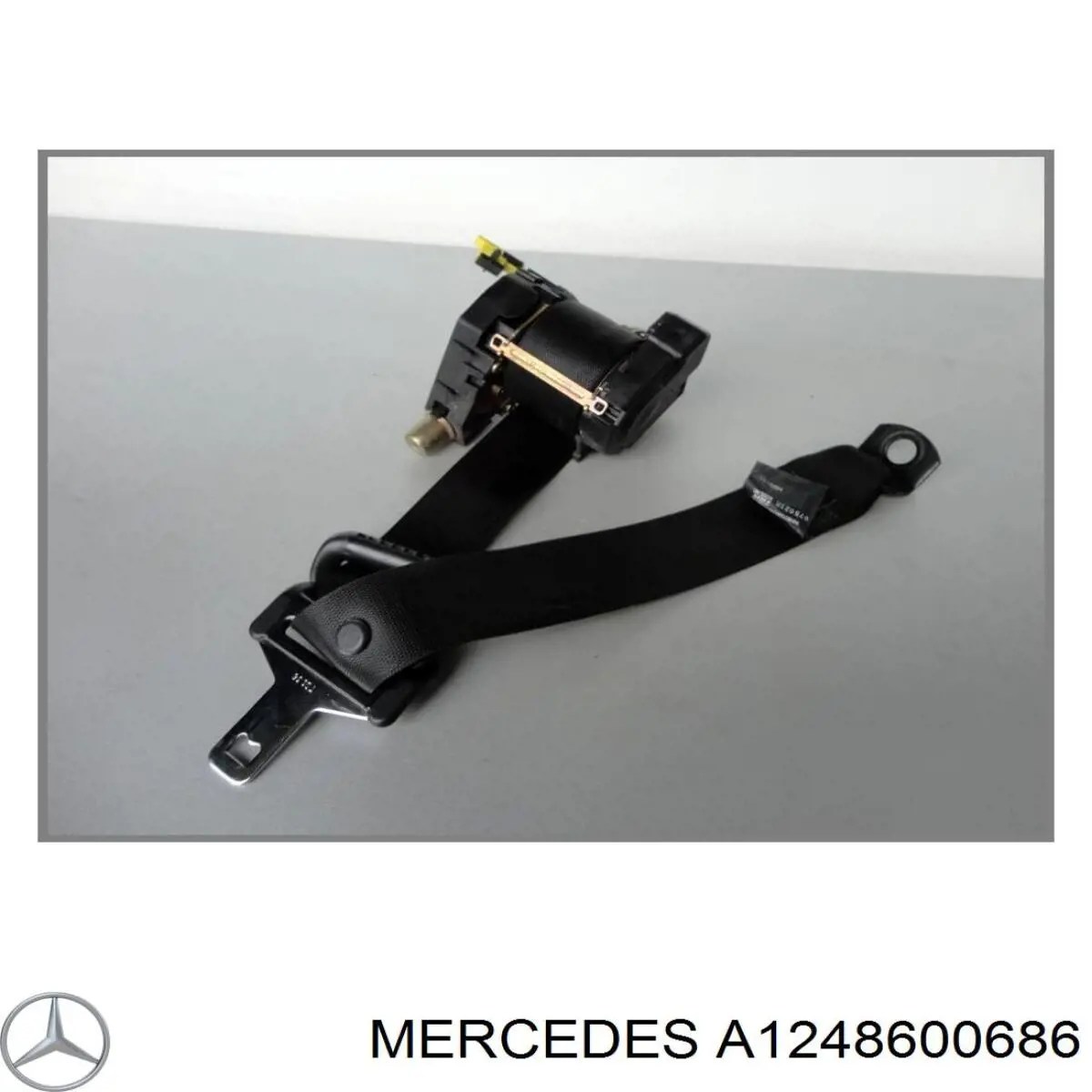 A1248600686 Mercedes Ремень безопасности передний правый
