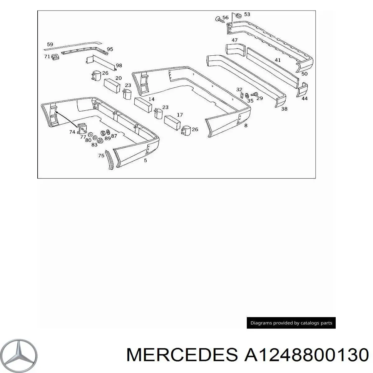 A1248800130 Mercedes 