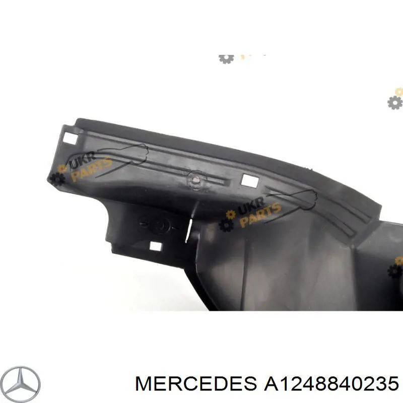 A1248840235 Mercedes подкрылок крыла переднего правый