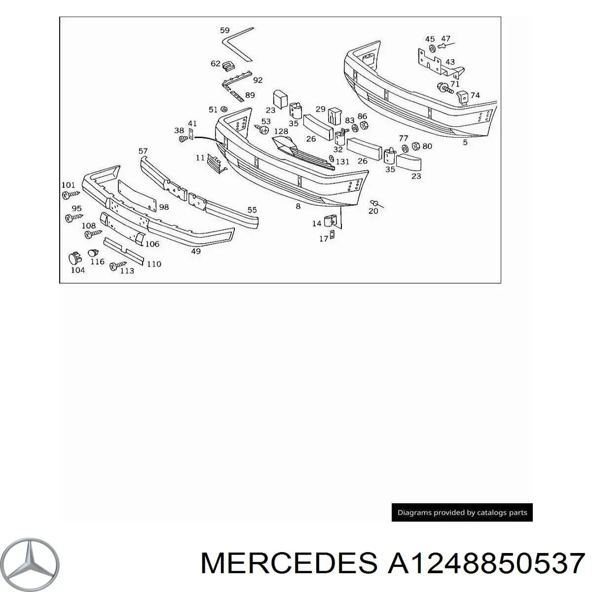 A1248850537 Mercedes 