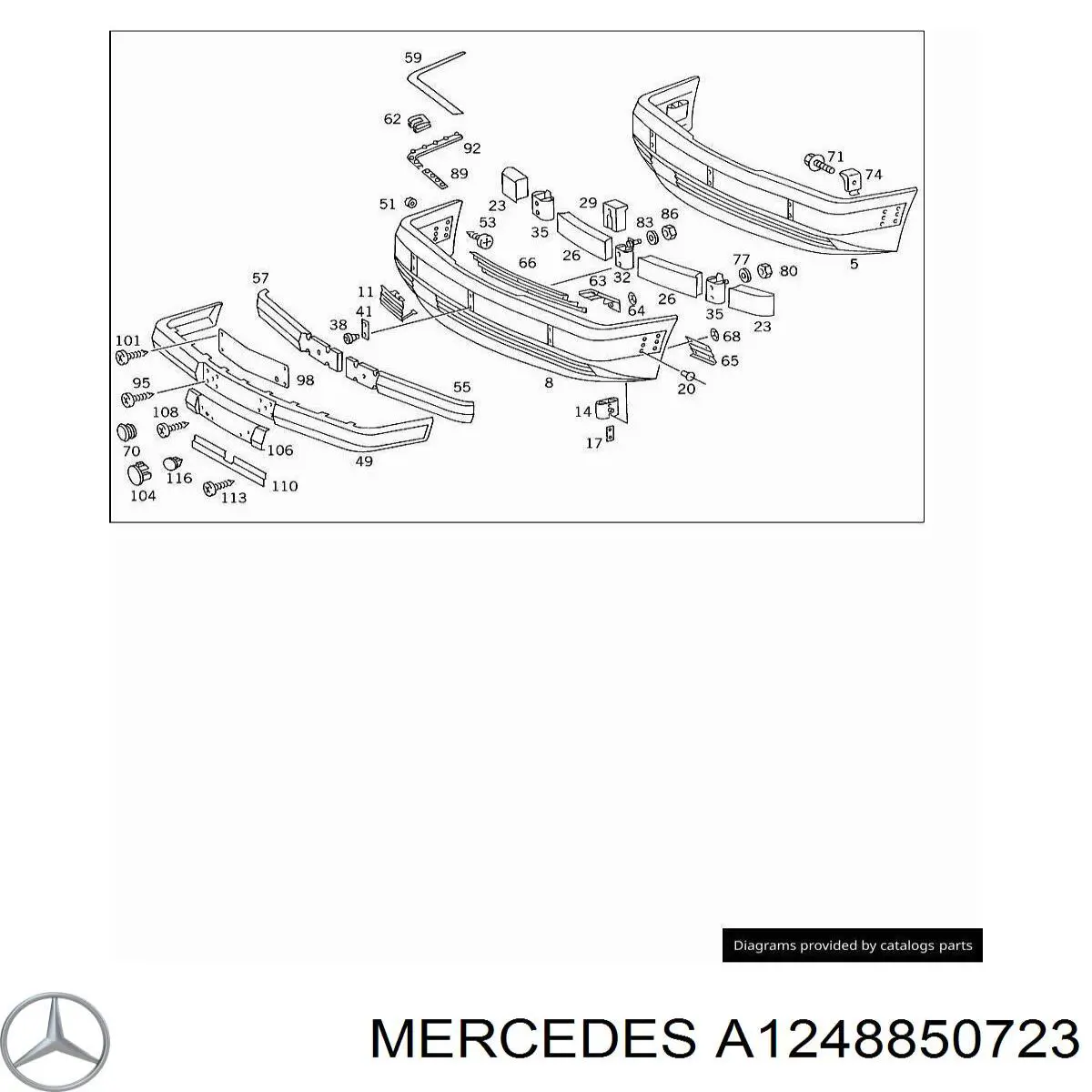 A1248850723 Mercedes 