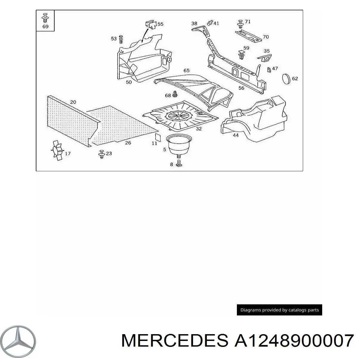 A1248900007 Mercedes 