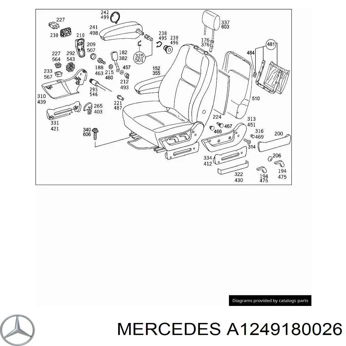  A1249180026 Mercedes