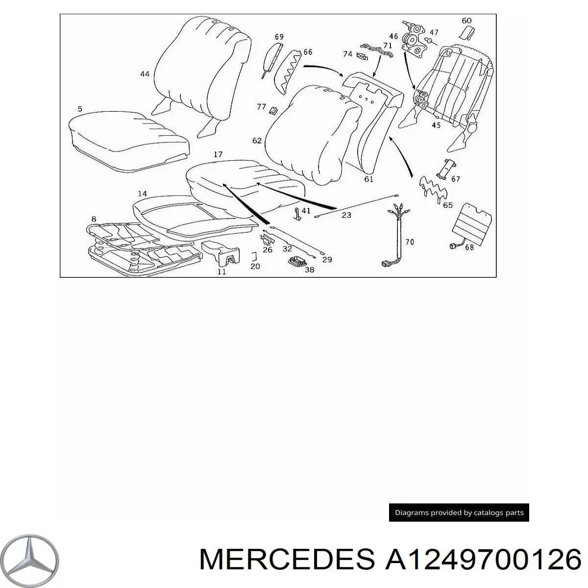  A1249700126 Mercedes