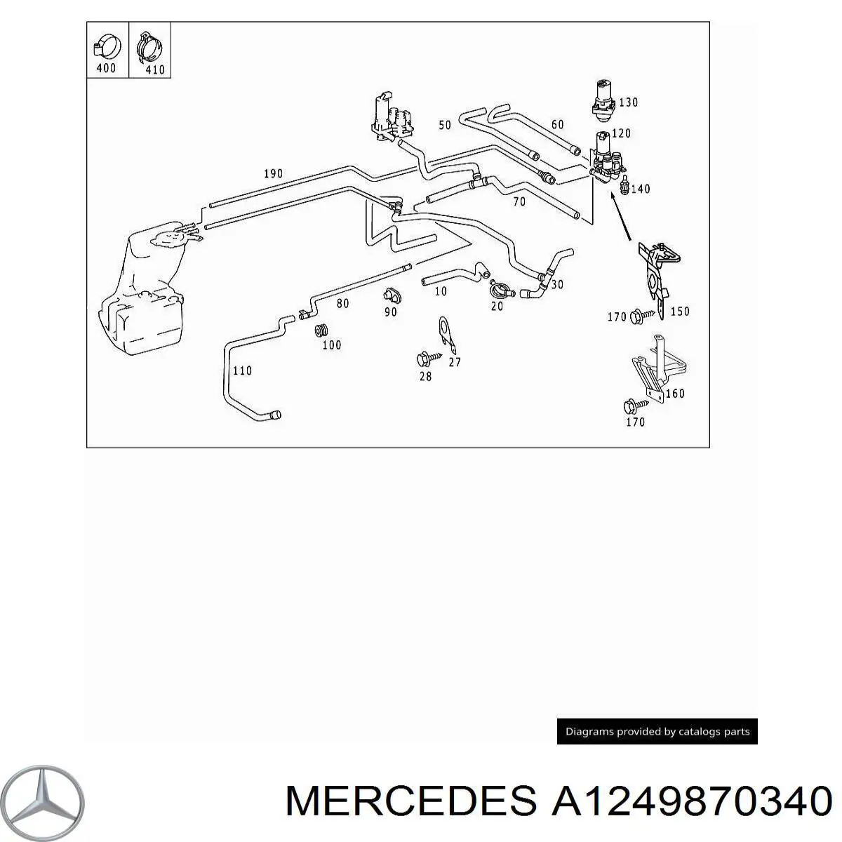  A1249870340 Mercedes