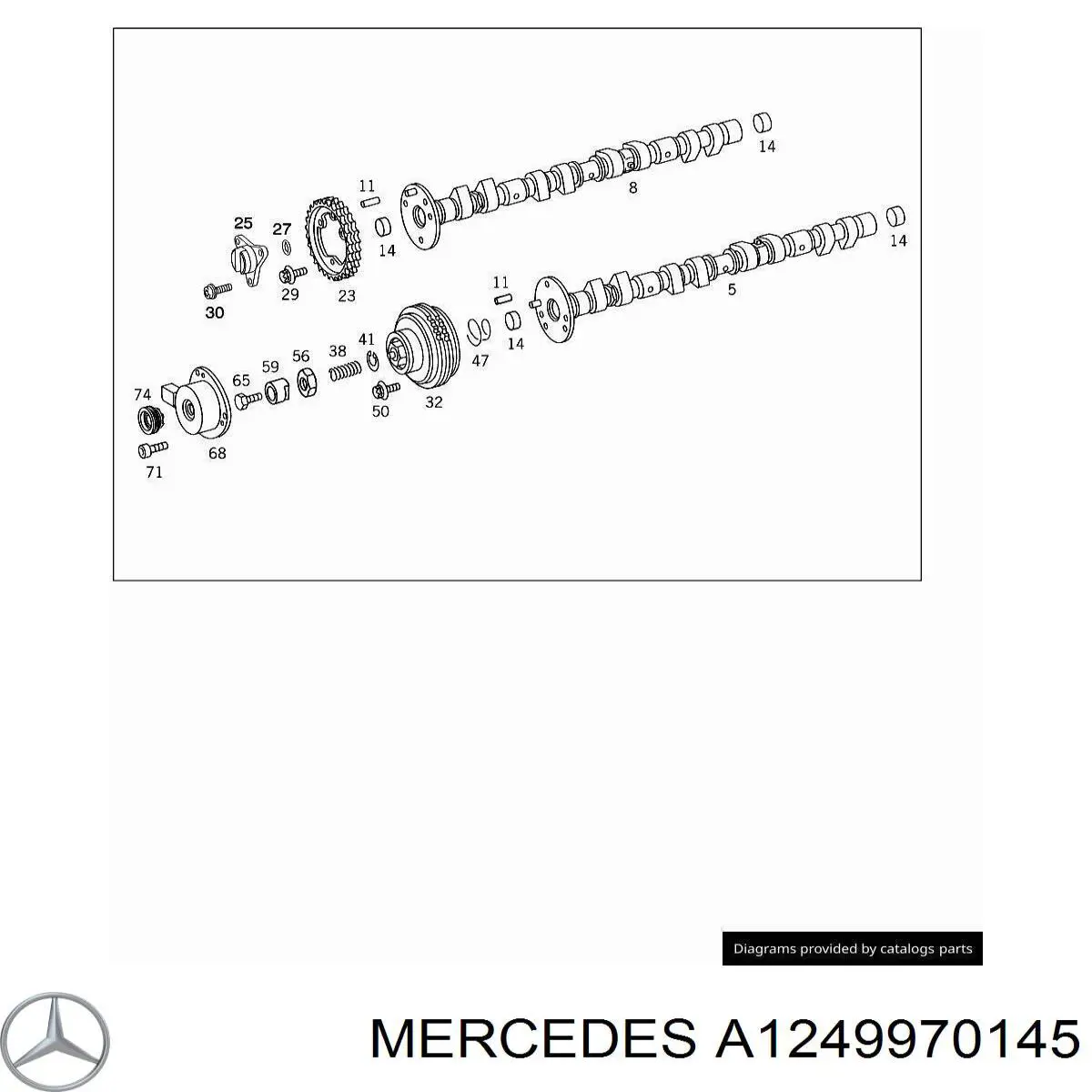 A1249970145 Mercedes 