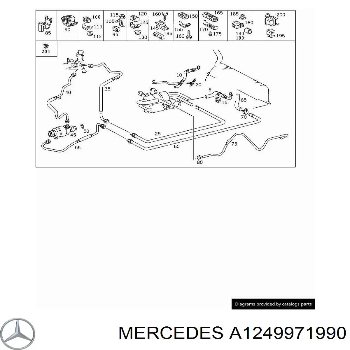  Mercedes A1249971990