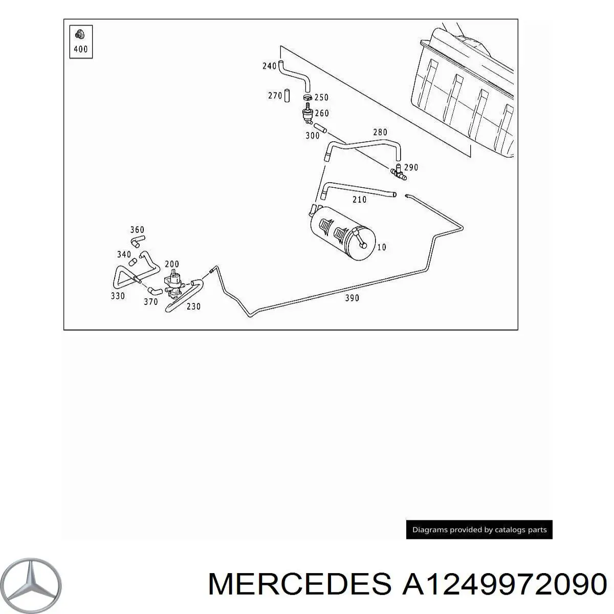 A1249972090 Mercedes 