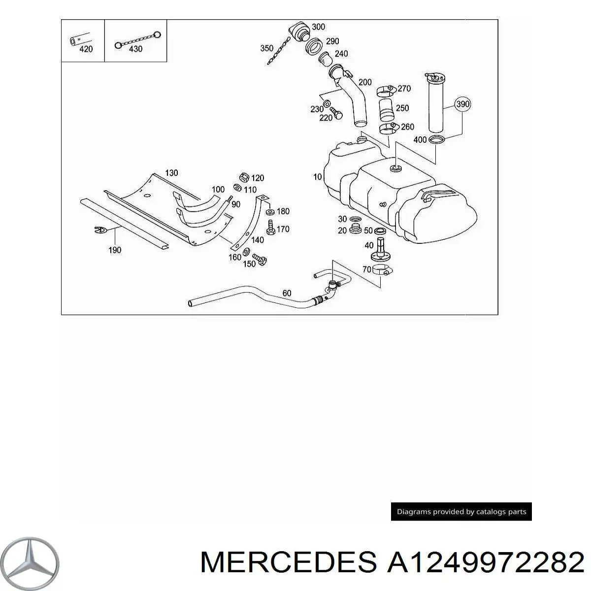  Mercedes A1249972282 цена, от 4.02 USD