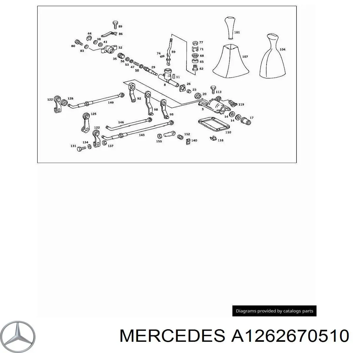 A1262670510 Mercedes 