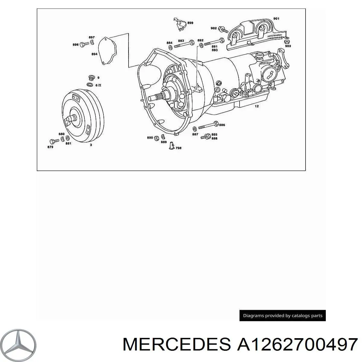 Насос масляный ГМП Mercedes A1262700297 цена, от 729.00 USD