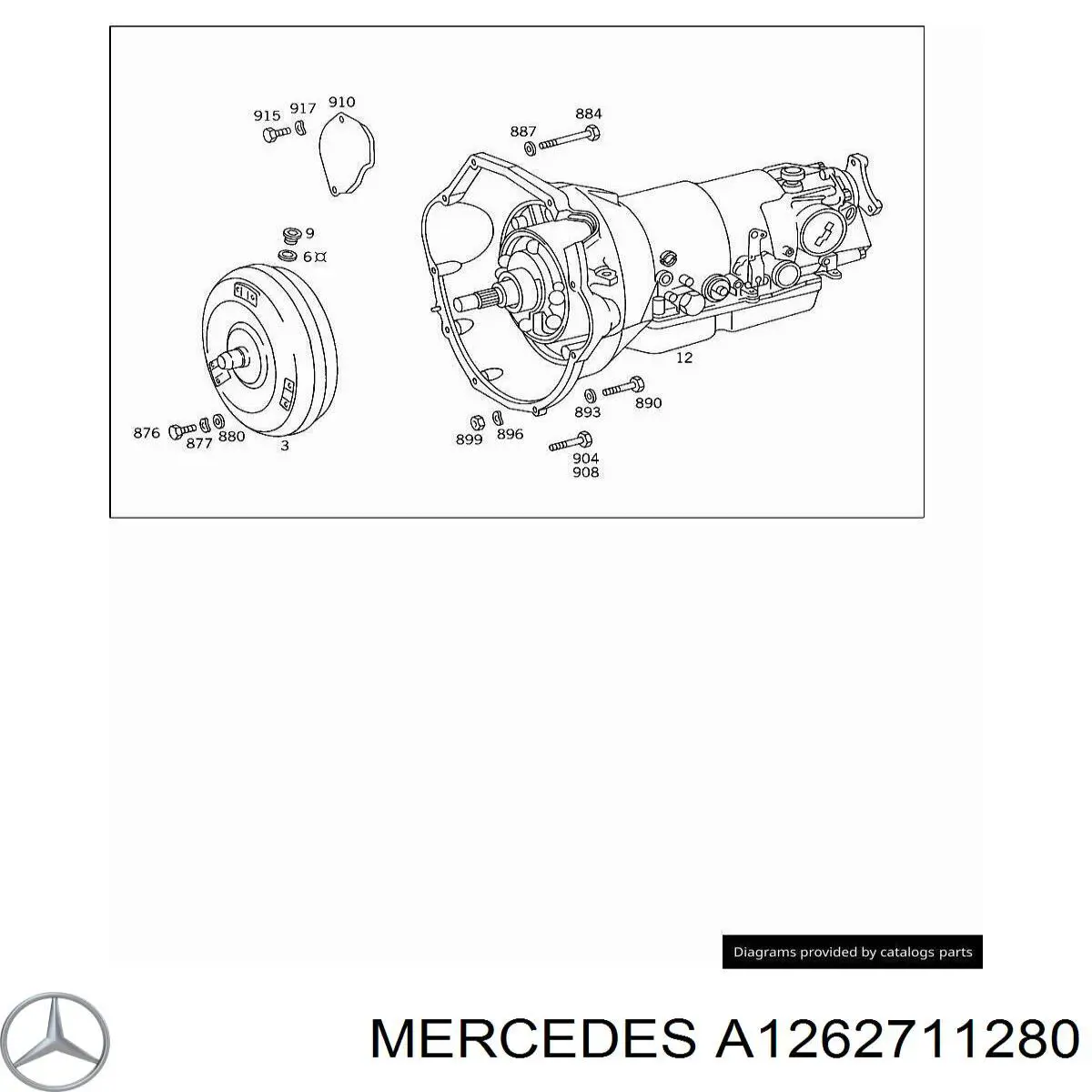 A1262711280 Mercedes 