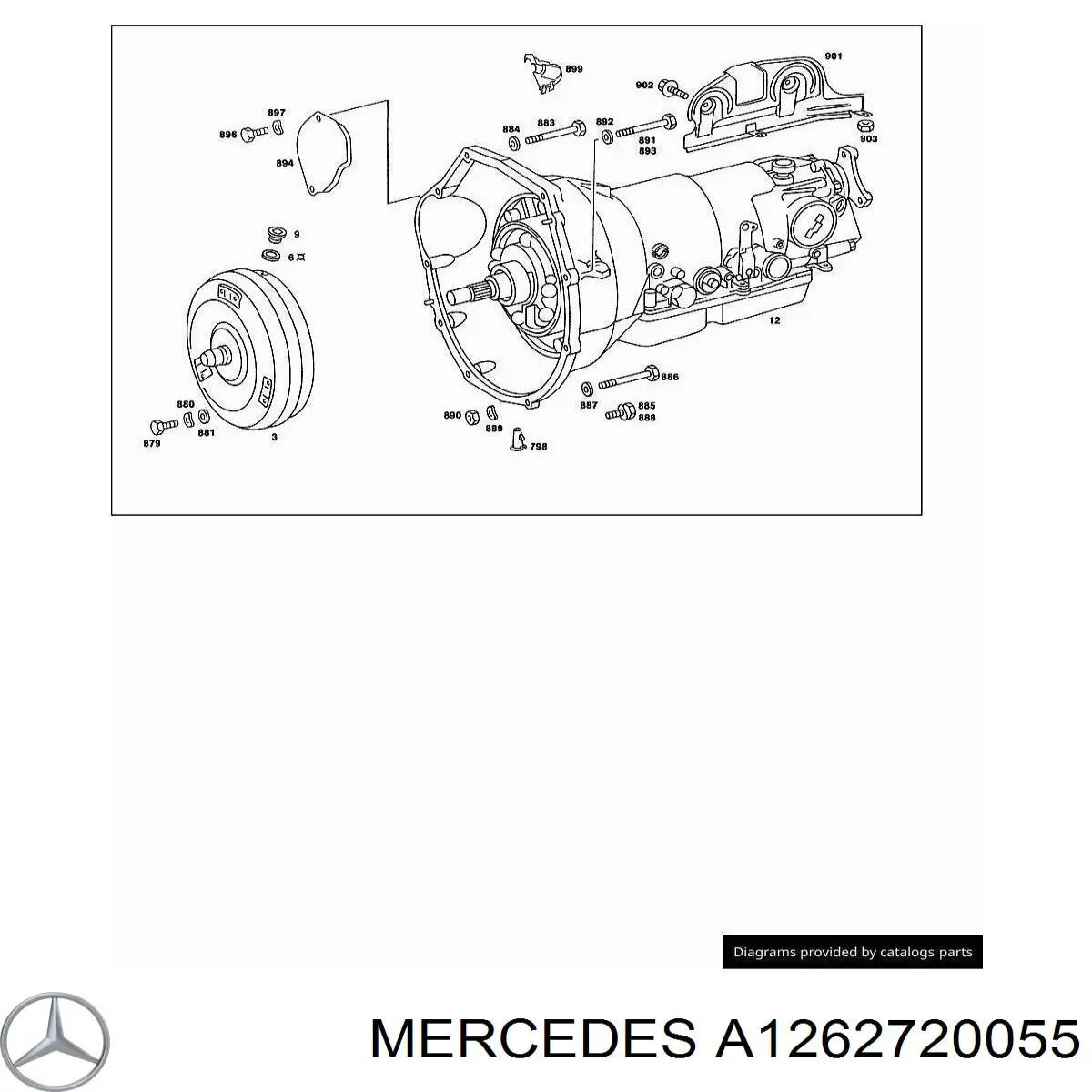 A1262720055 Mercedes 