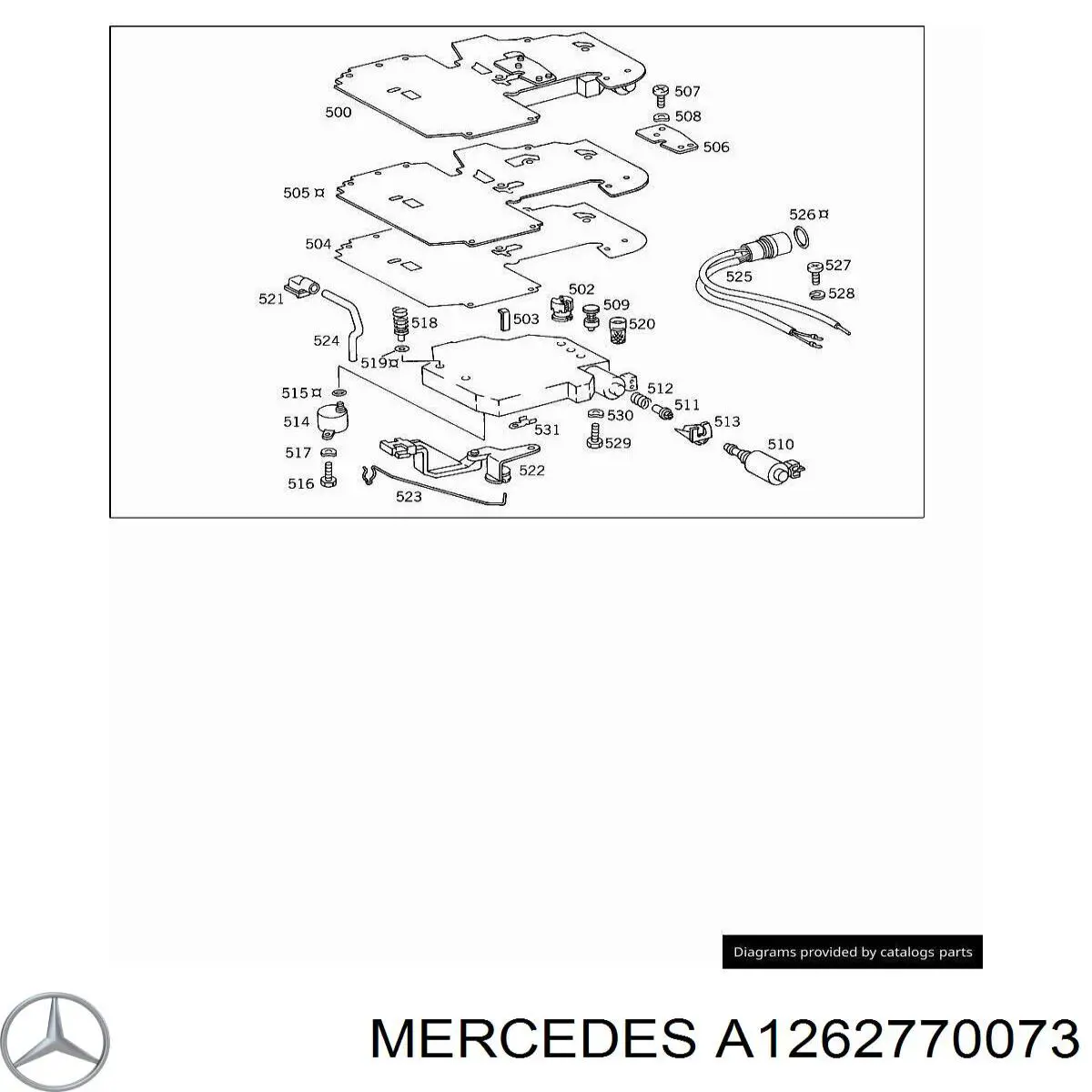  Mercedes A1262770073 цена, от 1.14 USD