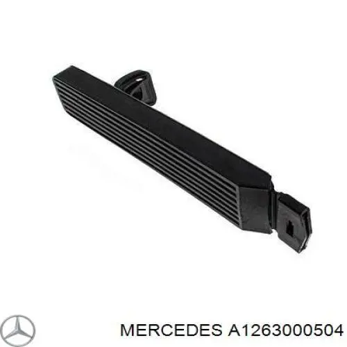 A1263000504 Mercedes pedal de gás (de acelerador)