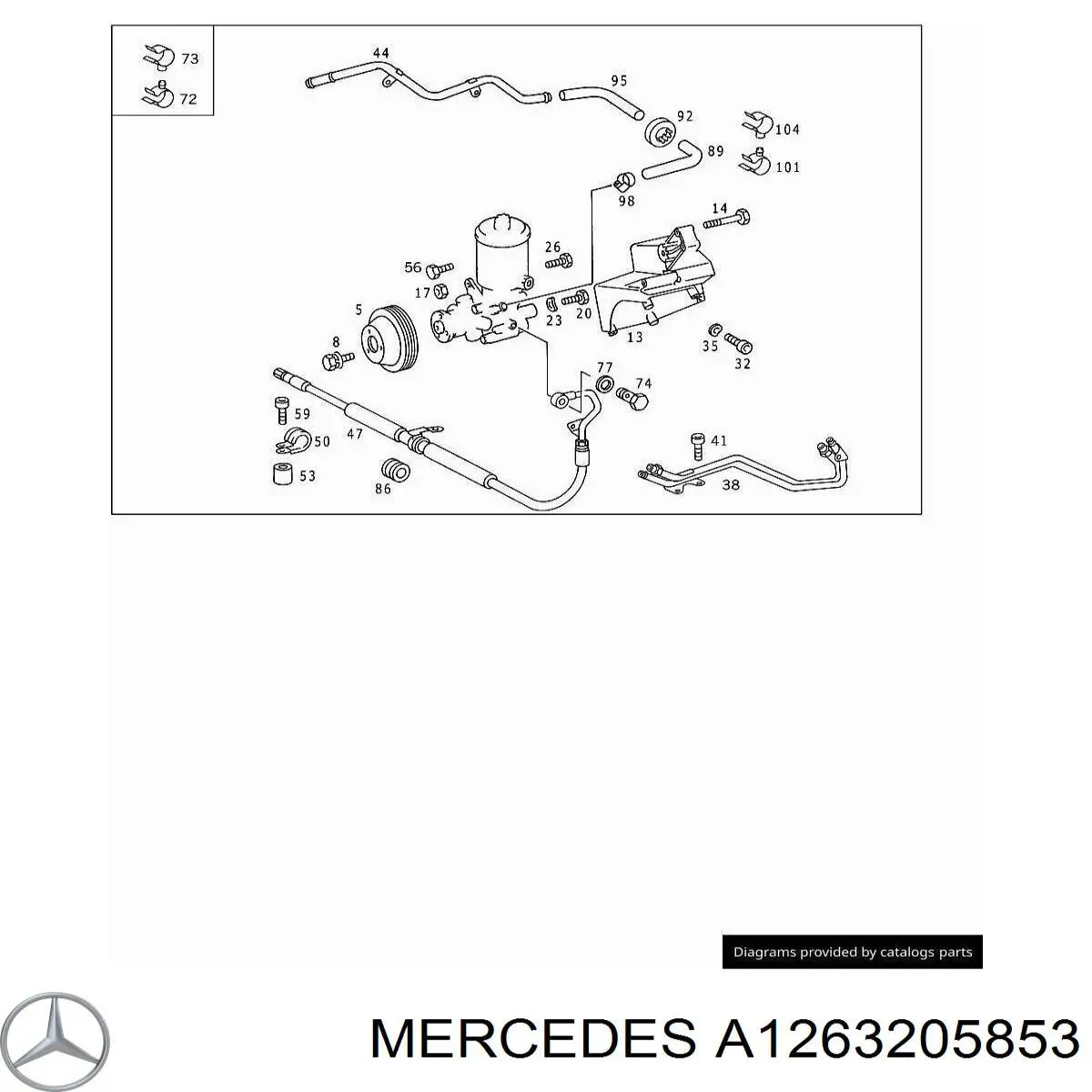 A1263205853 Mercedes 