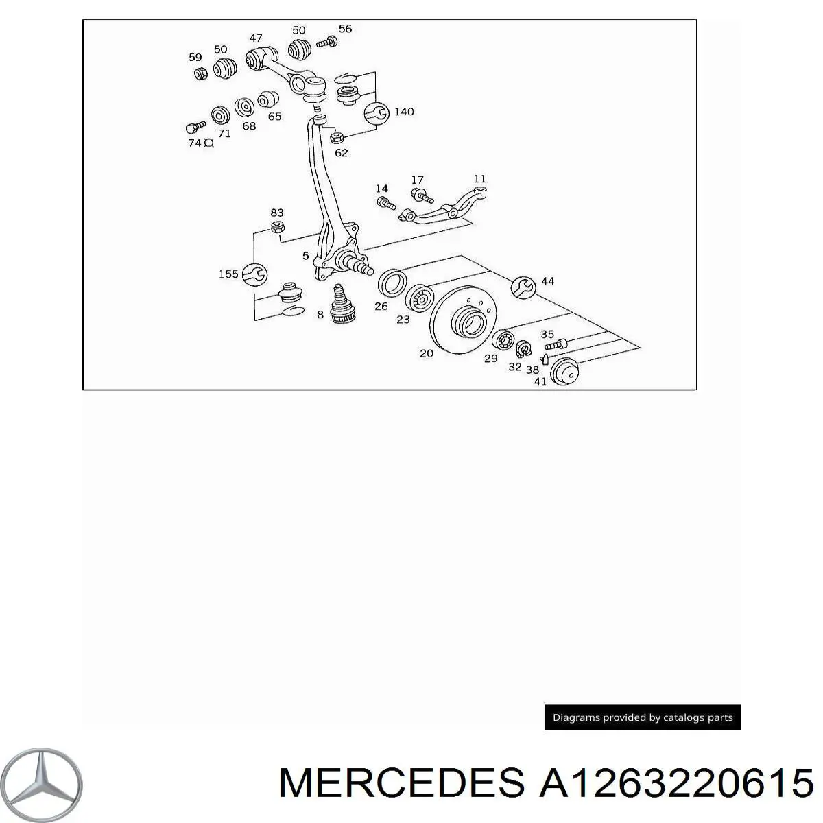 A1263220615 Mercedes 