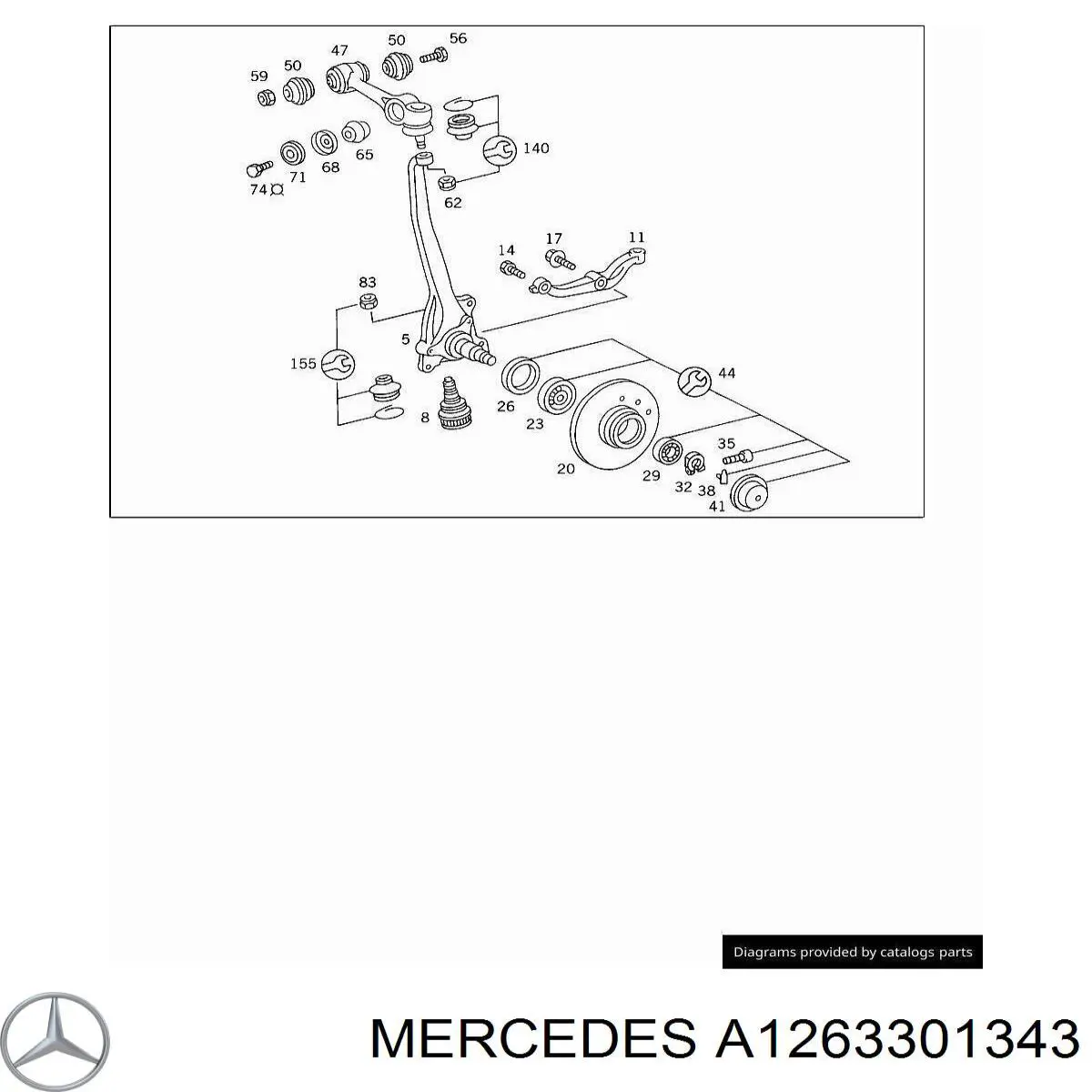  A1263301343 Mercedes