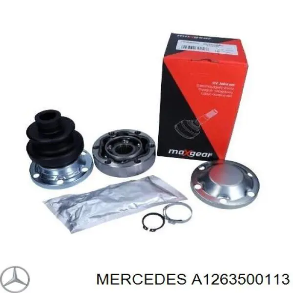 Шарнир угловых скоростей внутренний задний Mercedes A1263500113 цена, от  
