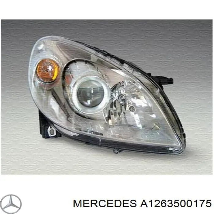 Сайлентблок подрамника задний Mercedes A1263500175