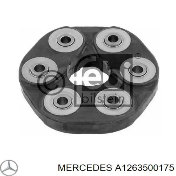 A1263500175 Mercedes Сайлентблок балки моста