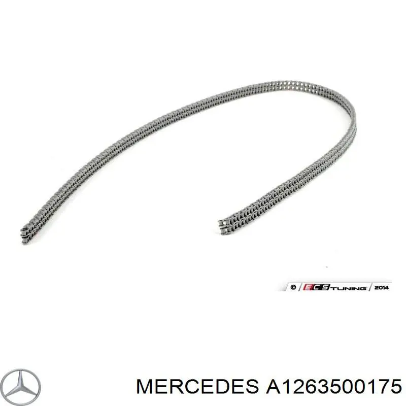 A1263500175 Mercedes сайлентблок задней балки (подрамника)