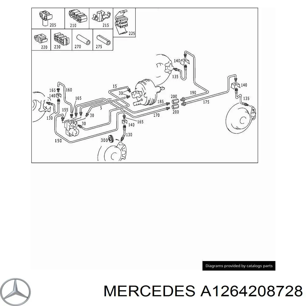 Купить 1264208728 Mercedes 