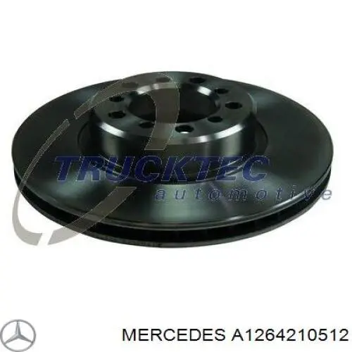 Тормоз дисковый передний Mercedes A1264210512 цена, от 50.68 USD