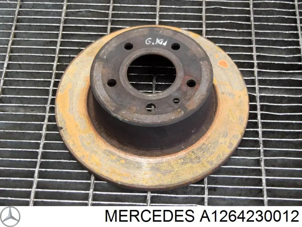 A1264230012 Mercedes диск тормозной задний