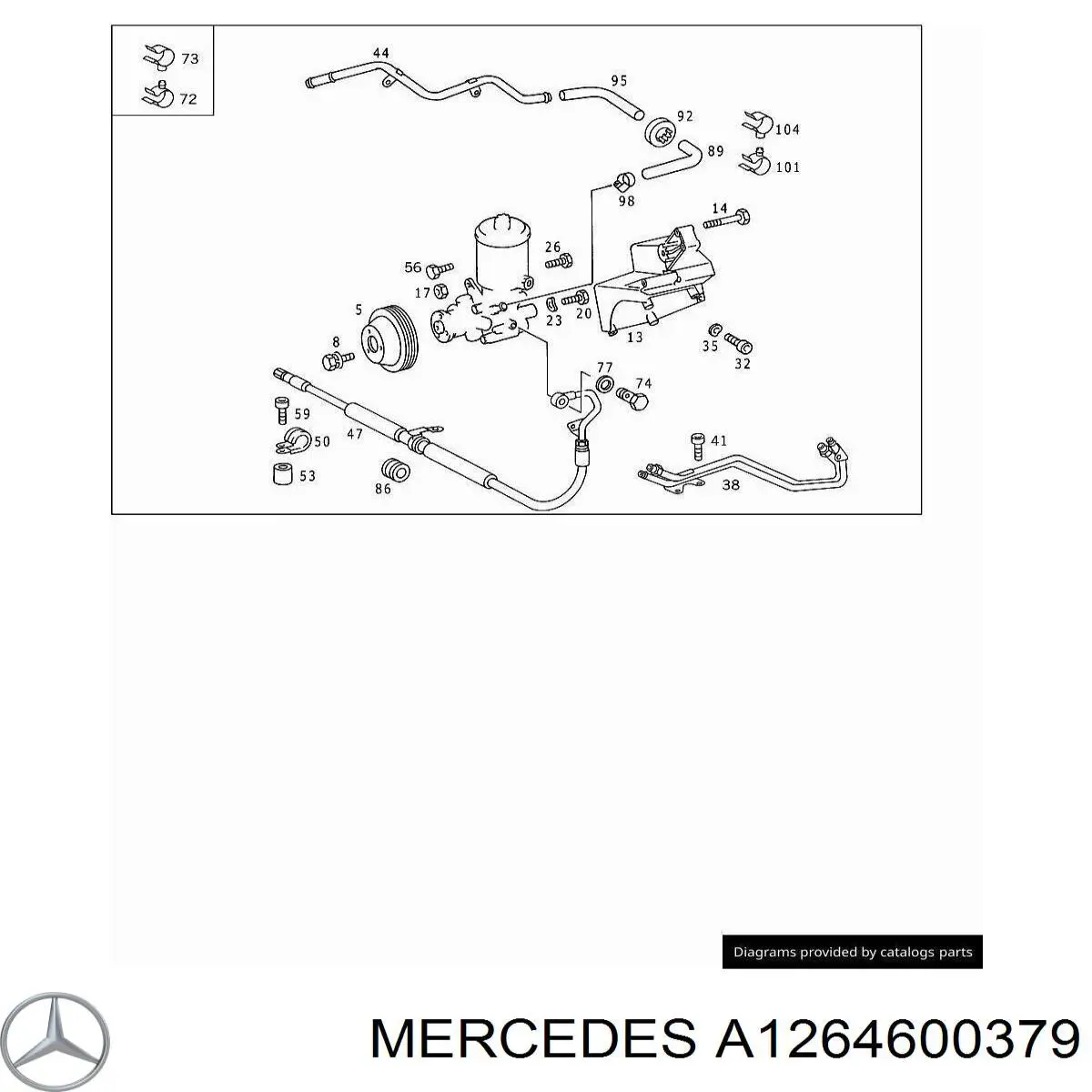 Шкив лопастного насоса гидроусилителя руля Mercedes A1042020010 цена, от 8.87 USD