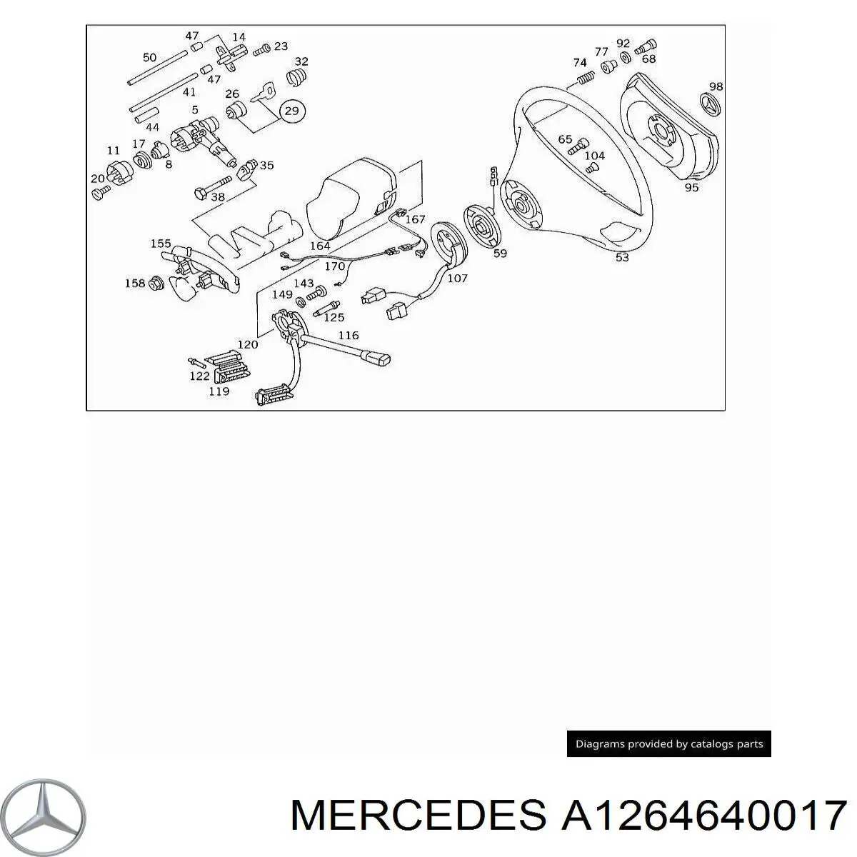 A1264640017 Mercedes 